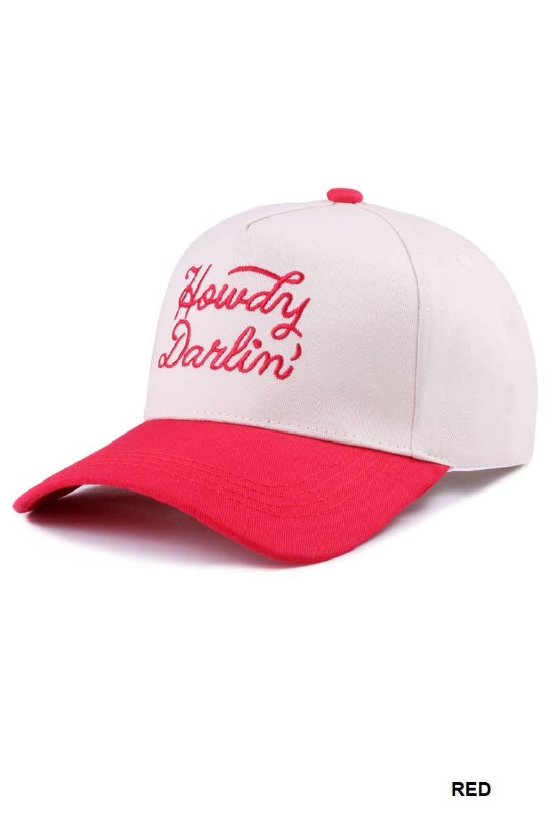 `Two Tone Canvas Baseball Cap