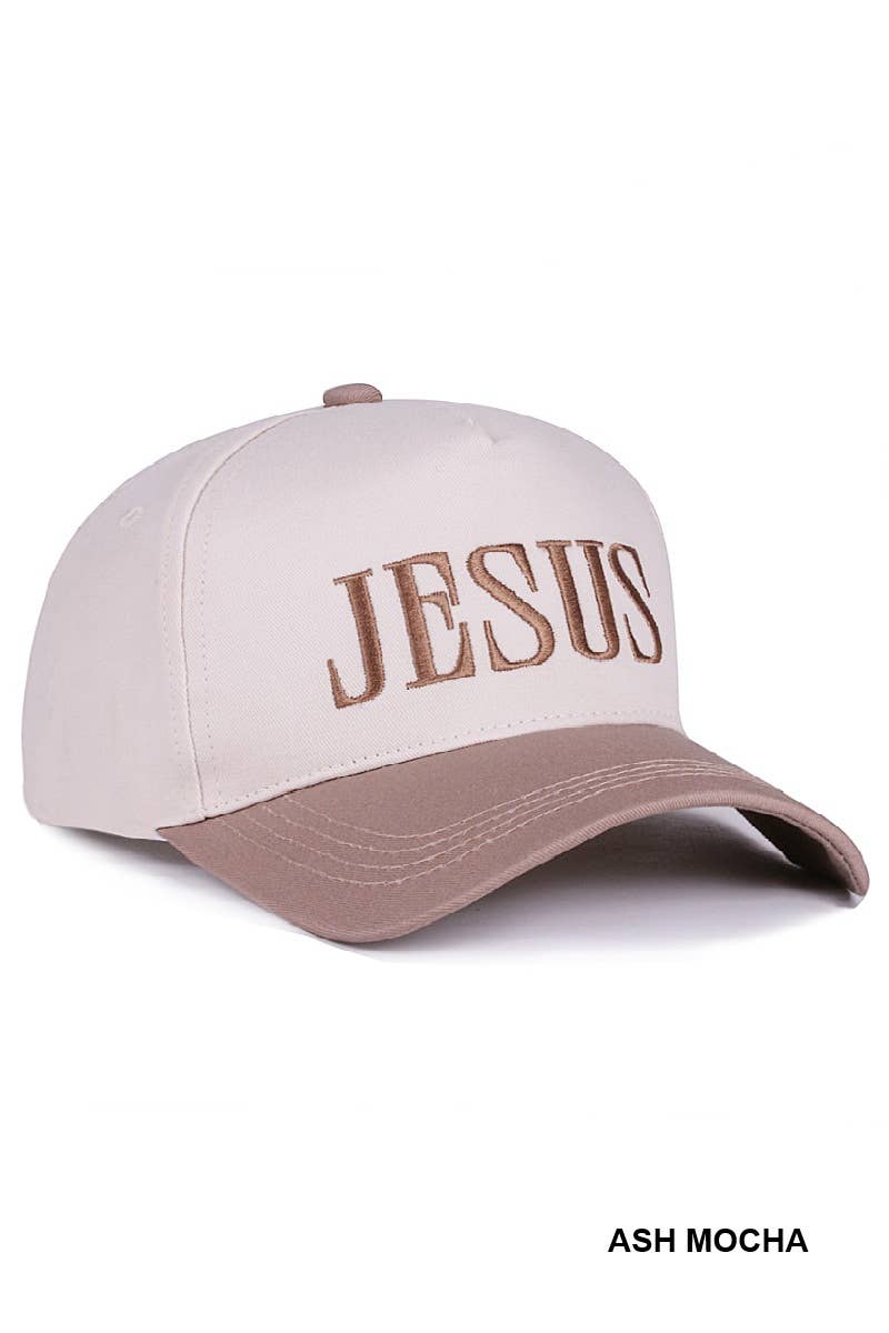 Jesus Two Tone Cotton Cap