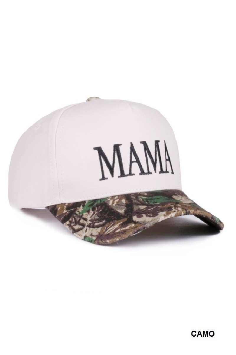 `Two Tone Canvas Baseball Cap
