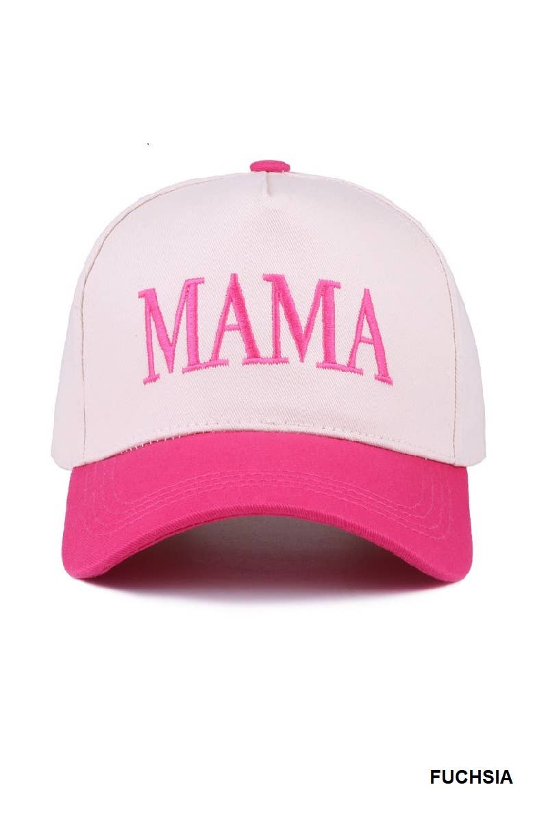 `Two Tone Canvas Baseball Cap