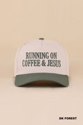 Coffee & Jesus Two Tone Cotton Hat