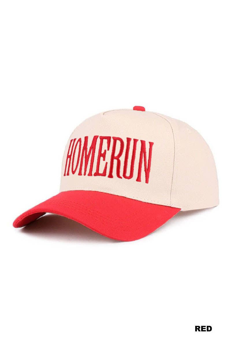 Homerun Two Tone Cotton Hat