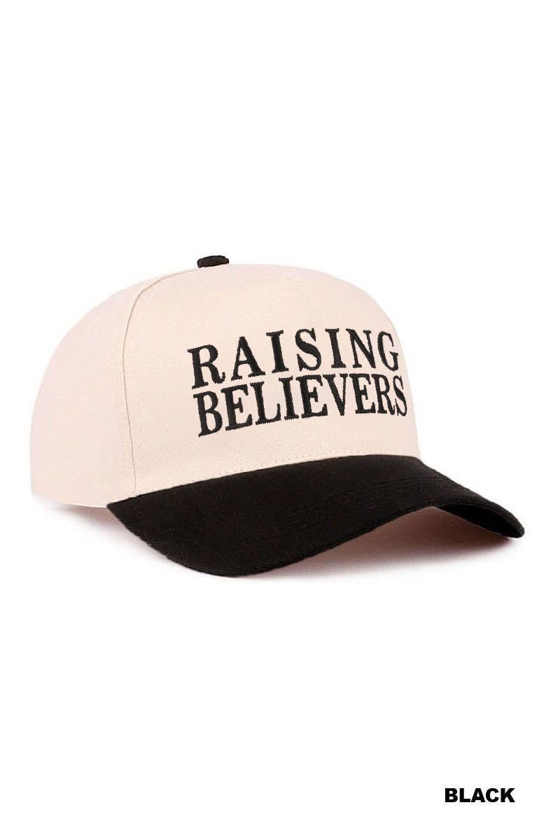 Raising Believers Two Tone Cotton Hat
