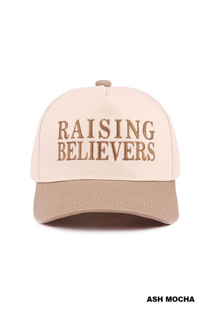 Raising Believers Two Tone Cotton Hat