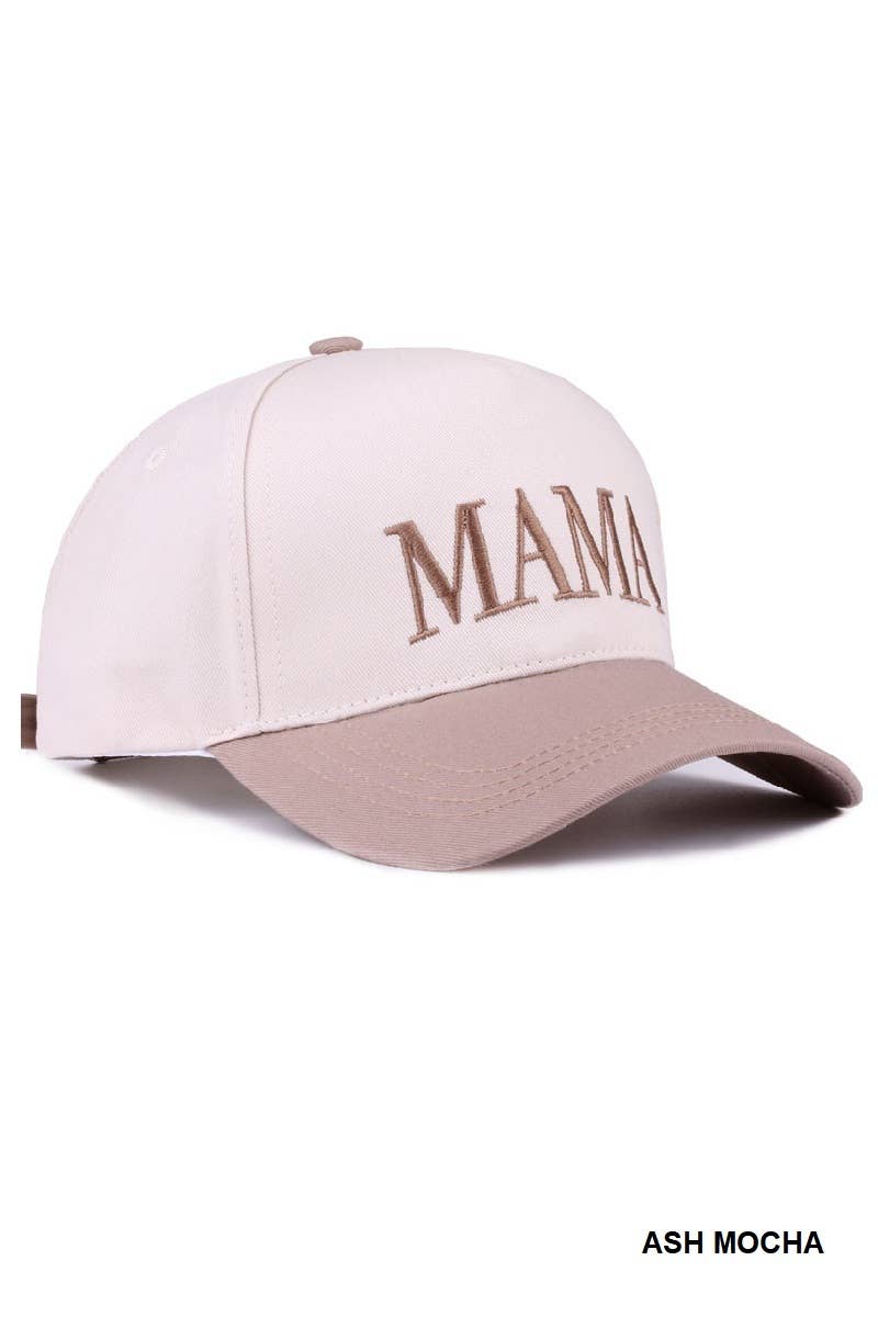 `Two Tone Canvas Baseball Cap