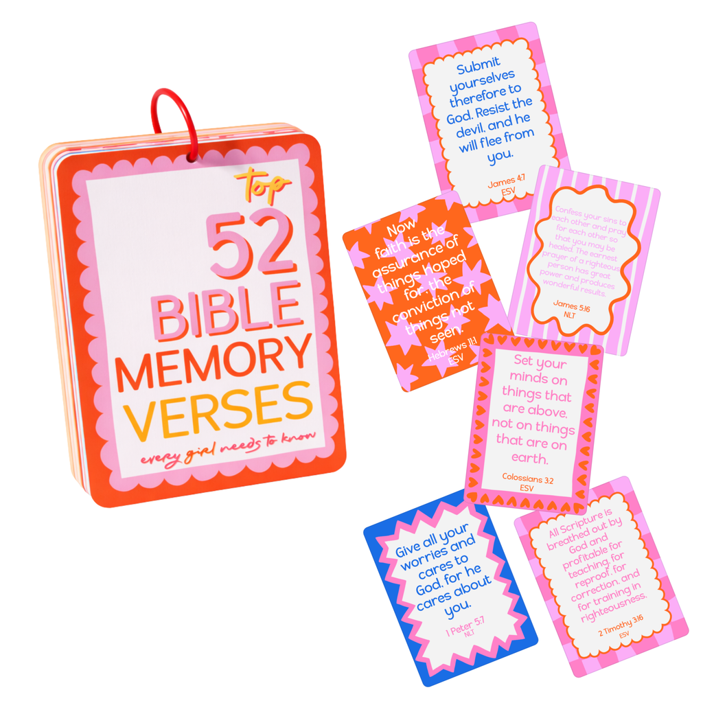 Kids Bible Memory Cards
