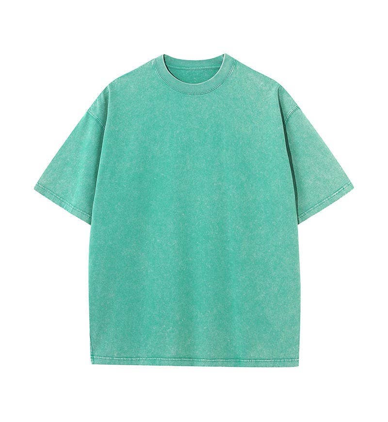 The Faithful Farm Girl Logo Tee | Adult Vintage Washed Oversized T-Shirt
