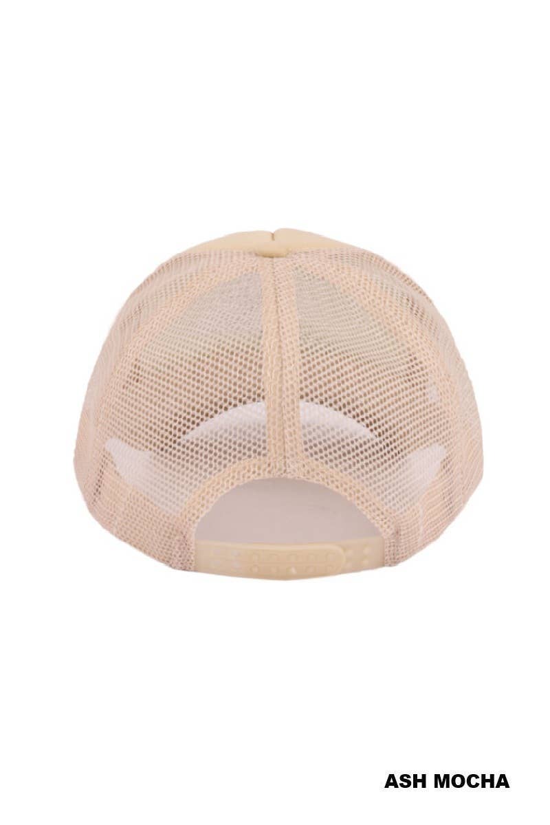 0627 Howdy Honey Mesh Trucker Cap SI-28175 Zenana Consgt.