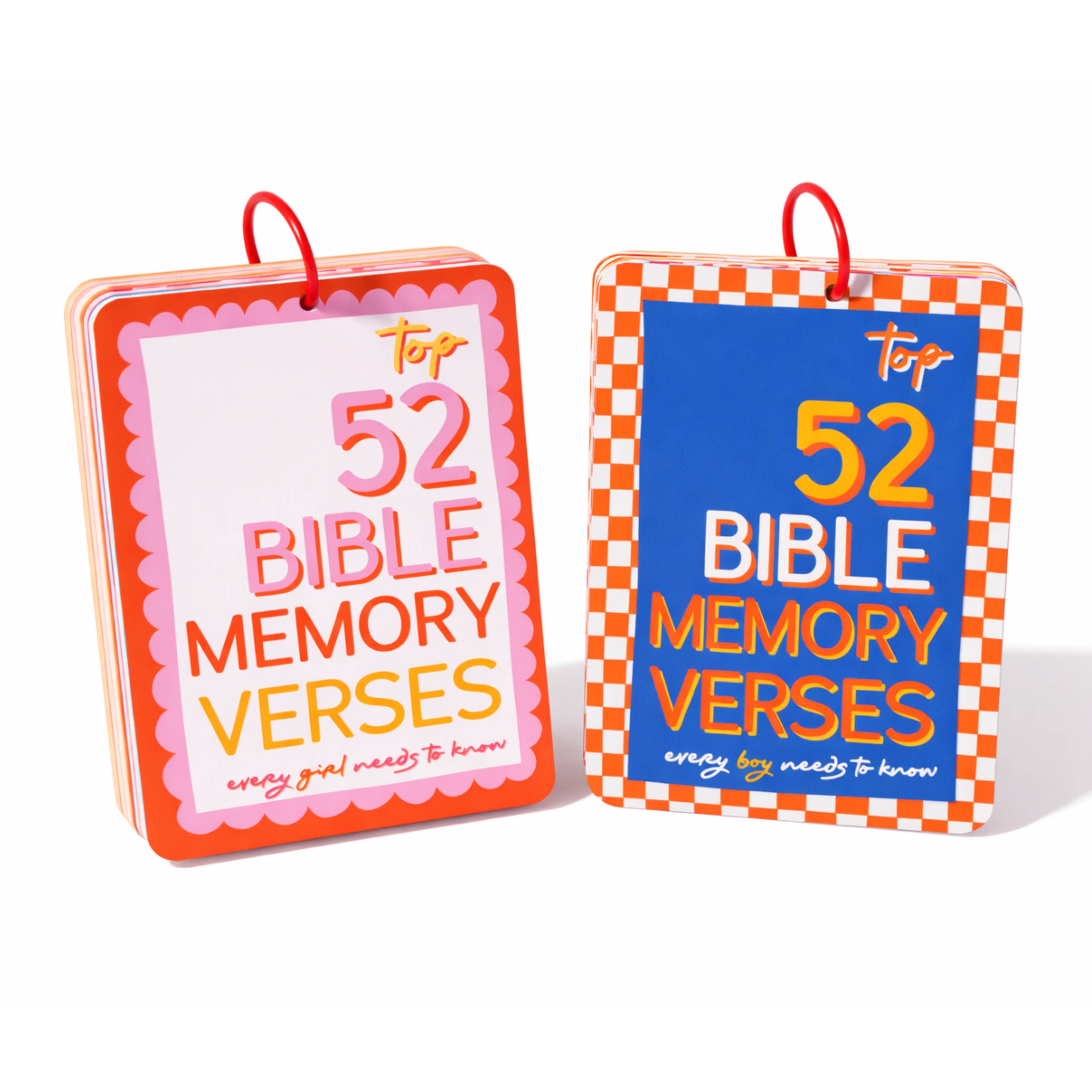 Kids Bible Memory Cards