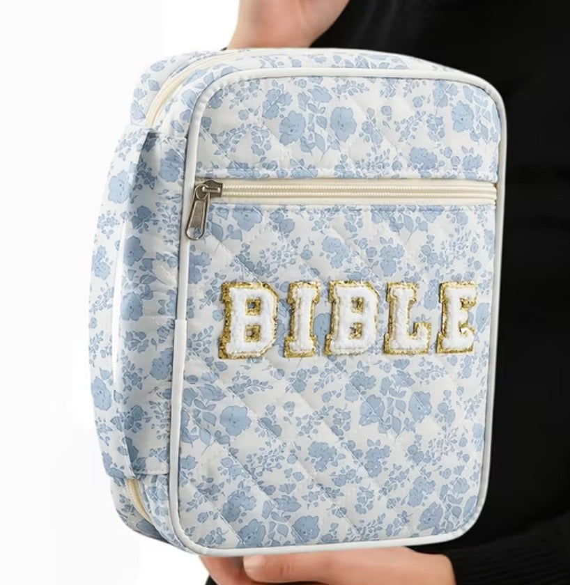 Floral Bible Bag