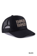 0627 Howdy Honey Mesh Trucker Cap SI-28175 Zenana Consgt.