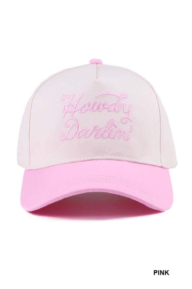`Two Tone Canvas Baseball Cap