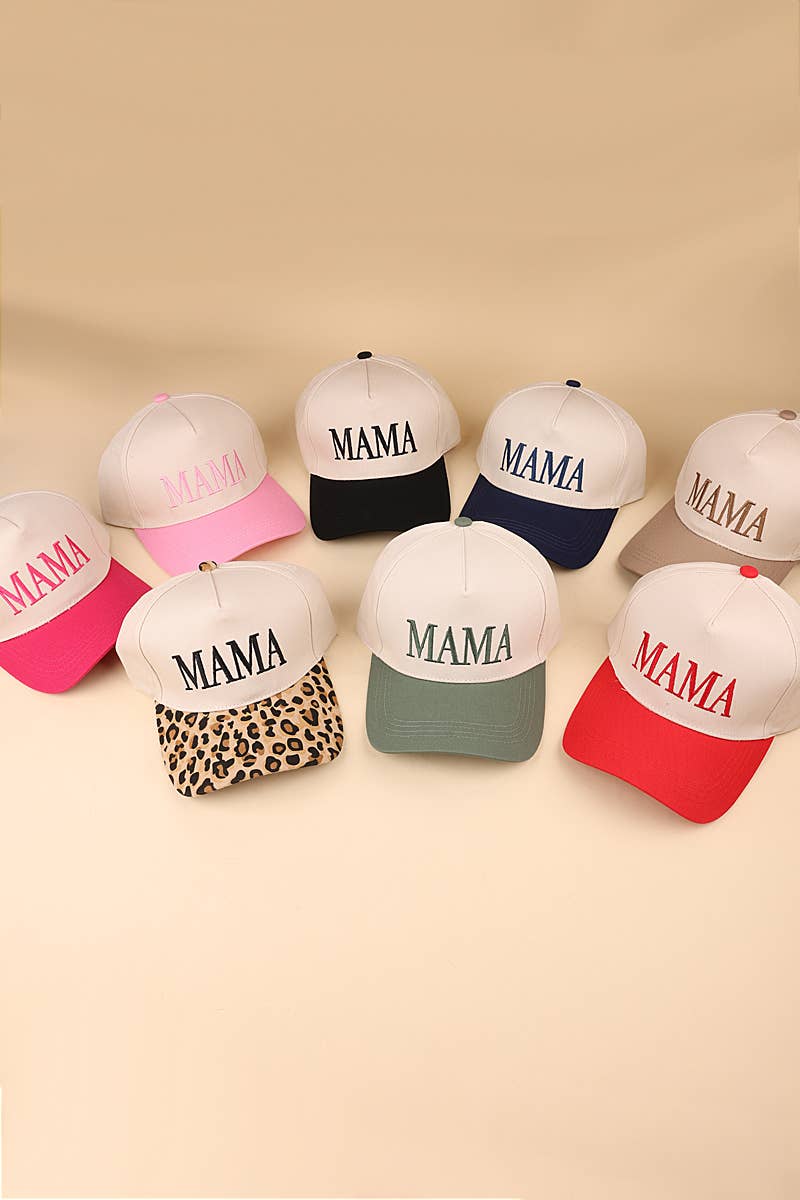 `Two Tone Canvas Baseball Cap