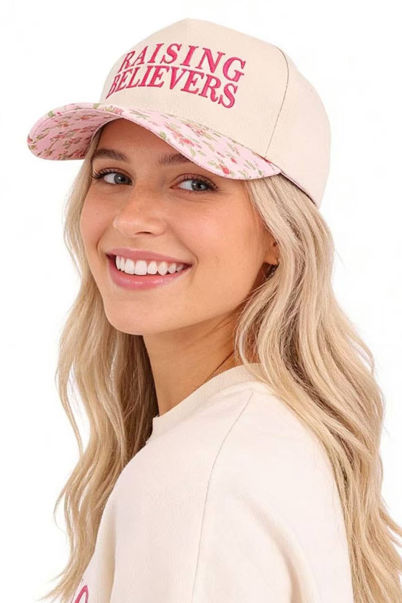 Raising Believers Two Tone Cotton Hat