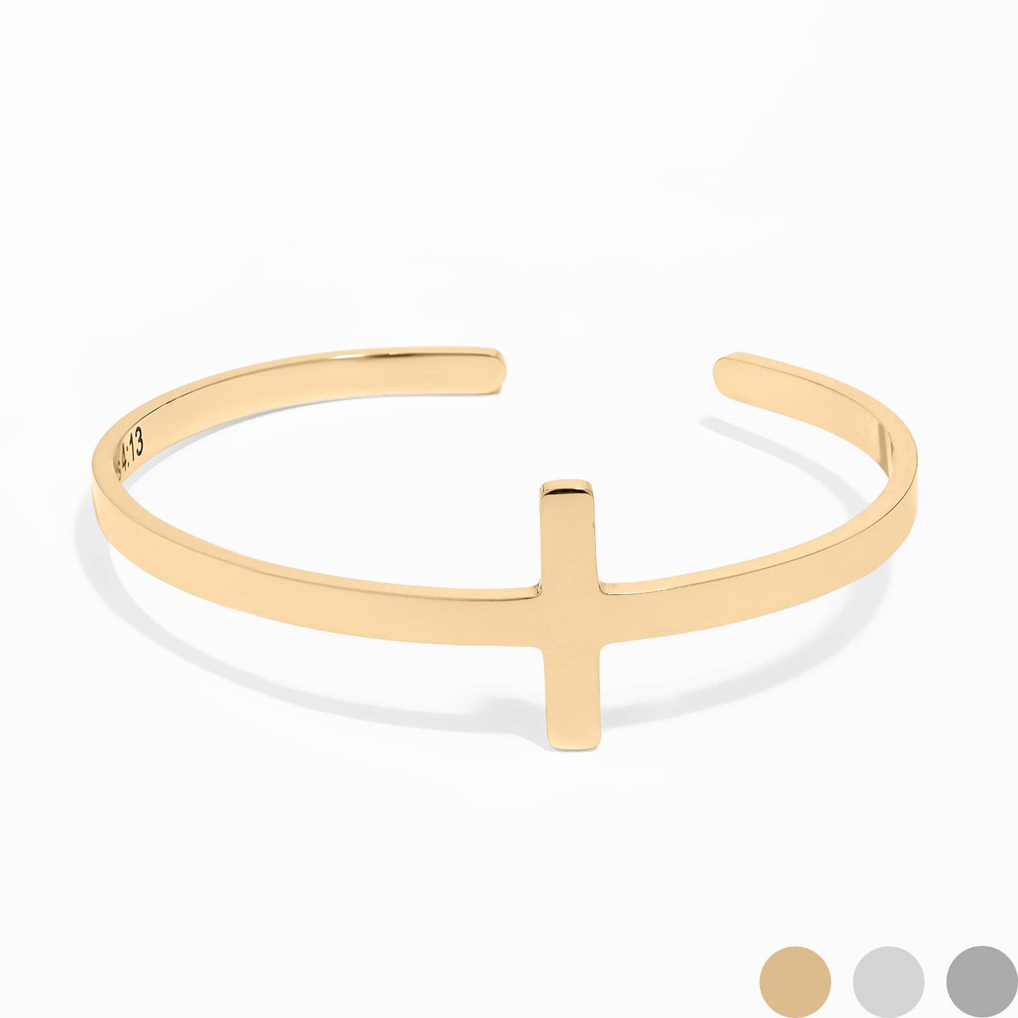 Cross Bracelet with Christian Scripture Philippians 4:13